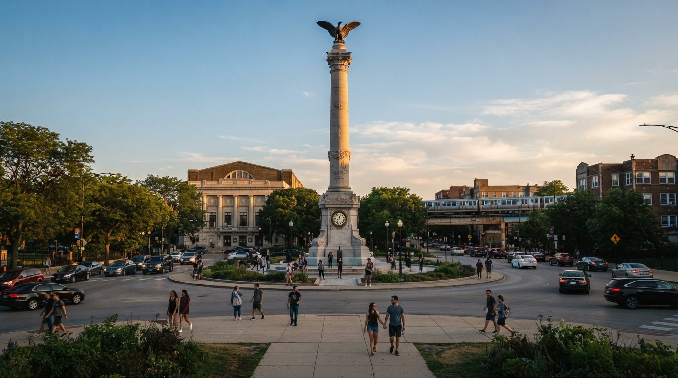 Logan Square, Chicago: boulevards, bars and a neighbourhood that eats late