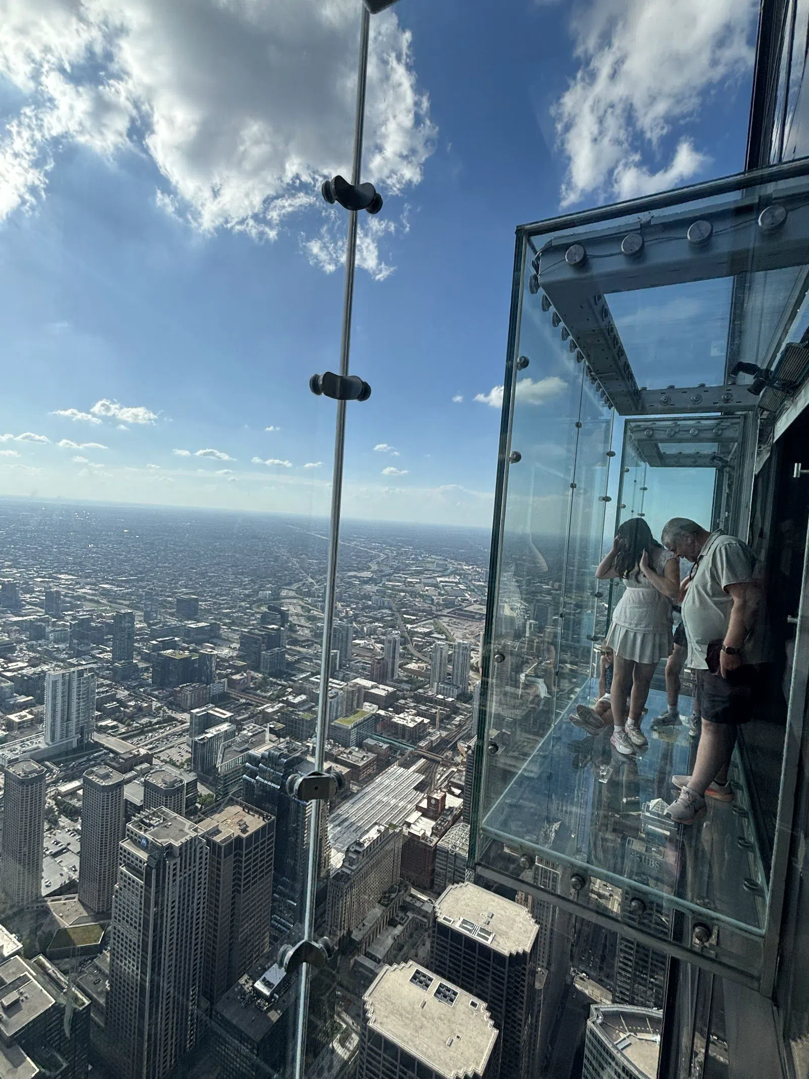 Skydeck Chicago bij Willis Tower, Chicago